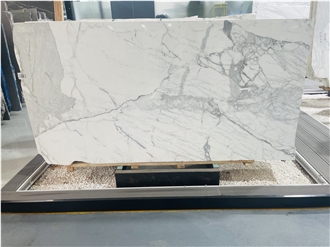 1X1 M Calacatta Carrara Marble Slab Tiles