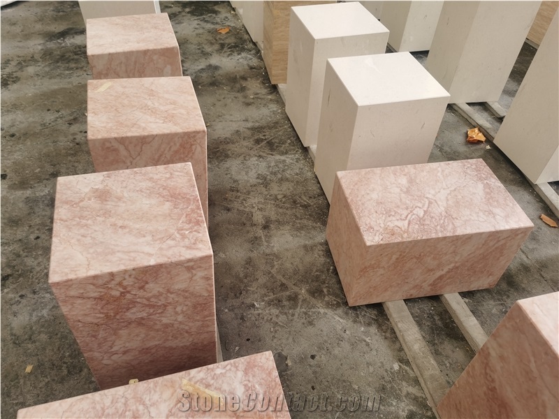 Bianco Carrara Marble Interior Design Stone Table For Hotel