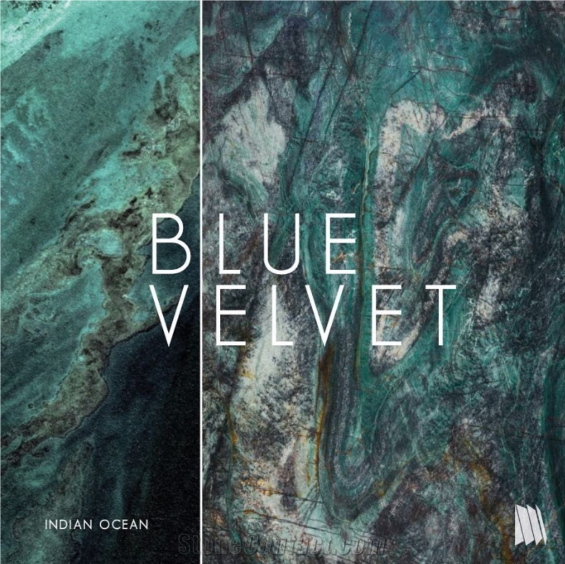 Blue Velvet Quartzite Quarry