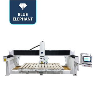 4+1 CNC Bridge Saw 4 Aixs Stone Bridge Cutting Machine In Spain ESP