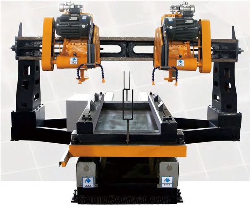 HKB-41500 Four-Slice Edge Cutting Machine For Column, Arc Slab Cutting Machine