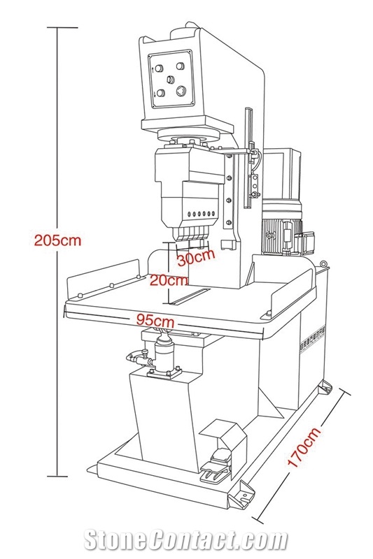 KSD-90Y STONE SPLITTING MACHINE