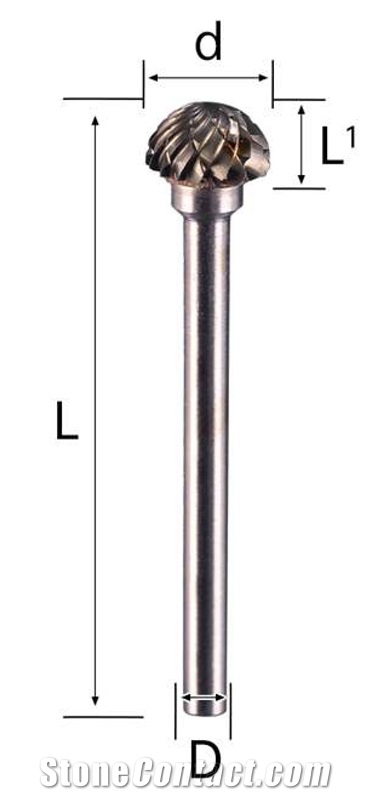 3Mm-Type D Carbide Burrs