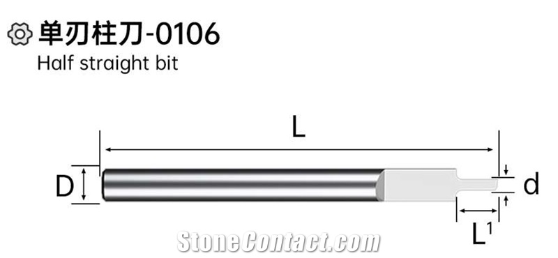 Half Straight Bit