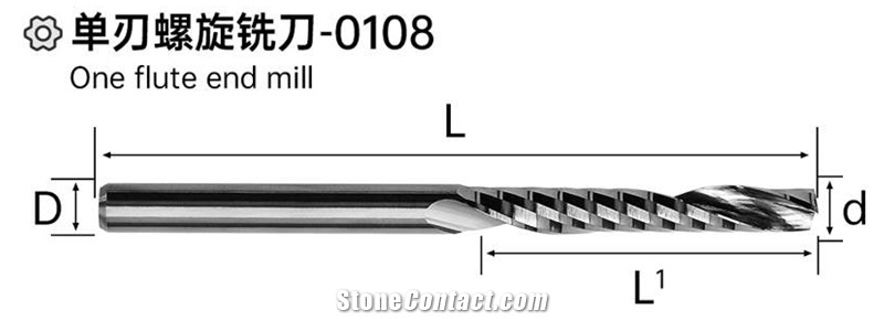 One Flute End Mill