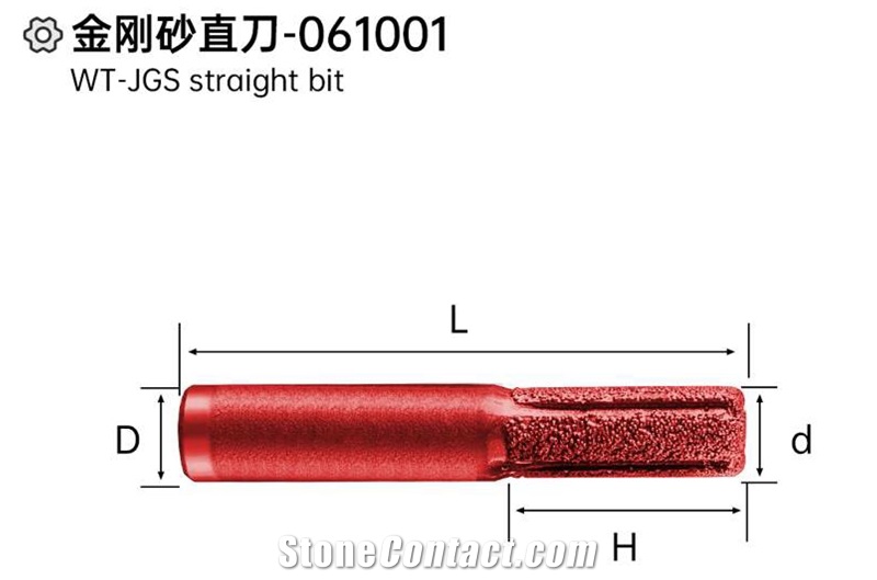 WT-JGS Straight Bit