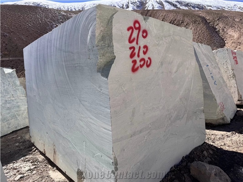 Desert Green Marble Blocks