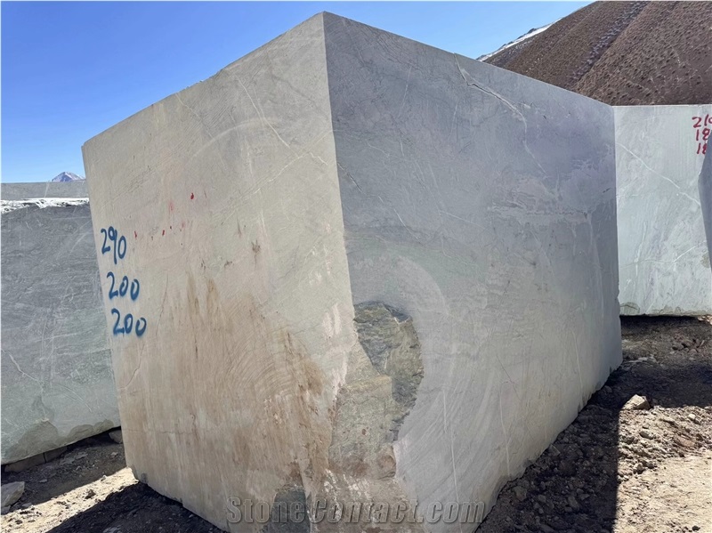 Desert Green Marble Blocks