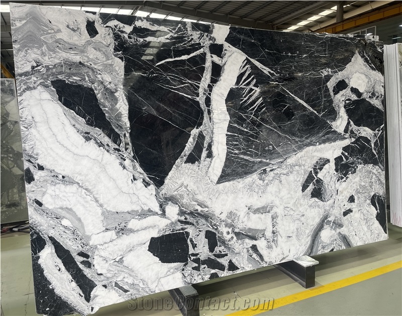 Iceberg White Marble Slabs For Interior