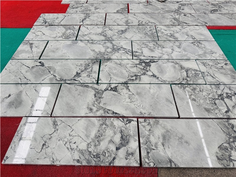 Natural Quartzite Calacatta White  Floor Tile