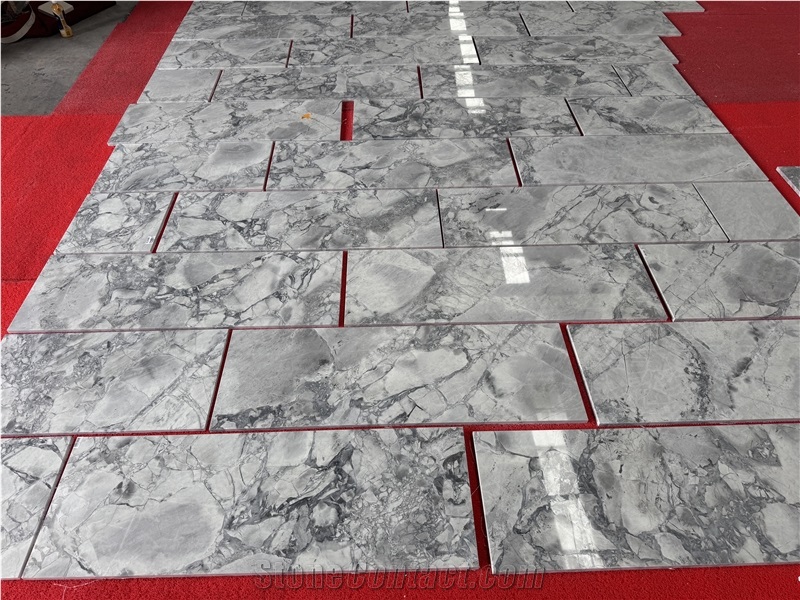 Natural Quartzite Calacatta White  Floor Tile