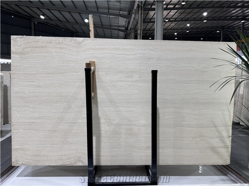 New Classic Beige Travertine Slabs