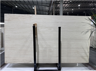 New Classic Beige Travertine Slabs