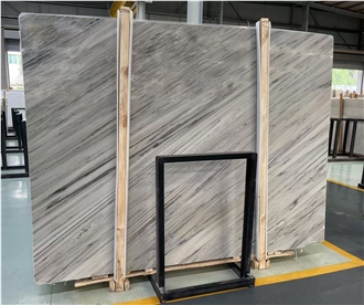 New Palissandro White Polished Big Slabs Pattern