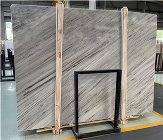 New Palissandro White Polished Big Slabs Pattern