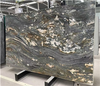 Ocean Fantasy Natural Quartzite Slabs Pattern