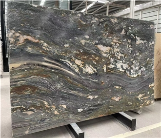 Ocean Fantasy Natural Quartzite Slabs Pattern