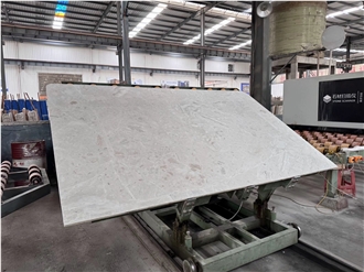 Turkish Mugla White Marble Polished Slabs Tiles