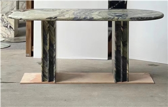 Luxury Marble Furniture Rosso Levanto Dining For Restaurant