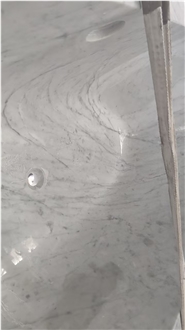 Luxury White Marble Bianco Carrara Bathtubs For Resort SPA