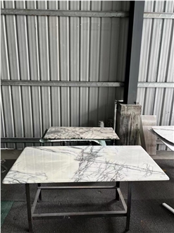 Oval Design Green Granite Atlantis Verde Dining Table Tops