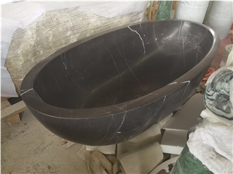 Stocking Luxury Marble Statuario Bathtub For Resort Spa