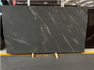 Veincut Black Quartzite Nero Profondo Quartzite Slabs