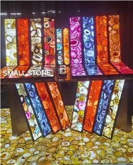 Luxury Semiprecious Stone Panels Agate