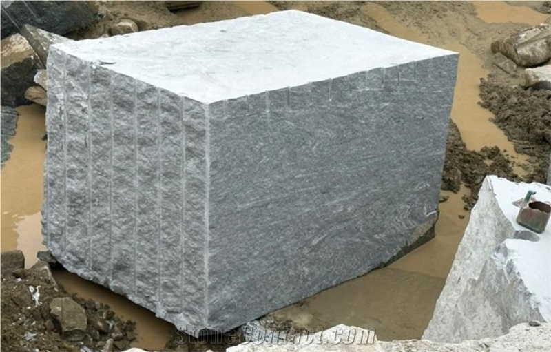 Kuppam Green Rough Granite Blocks