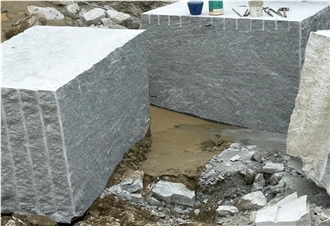 Kuppam Green Rough Granite Blocks