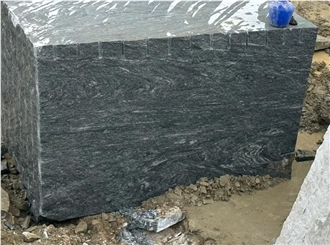 Kuppam Green Rough Granite Blocks