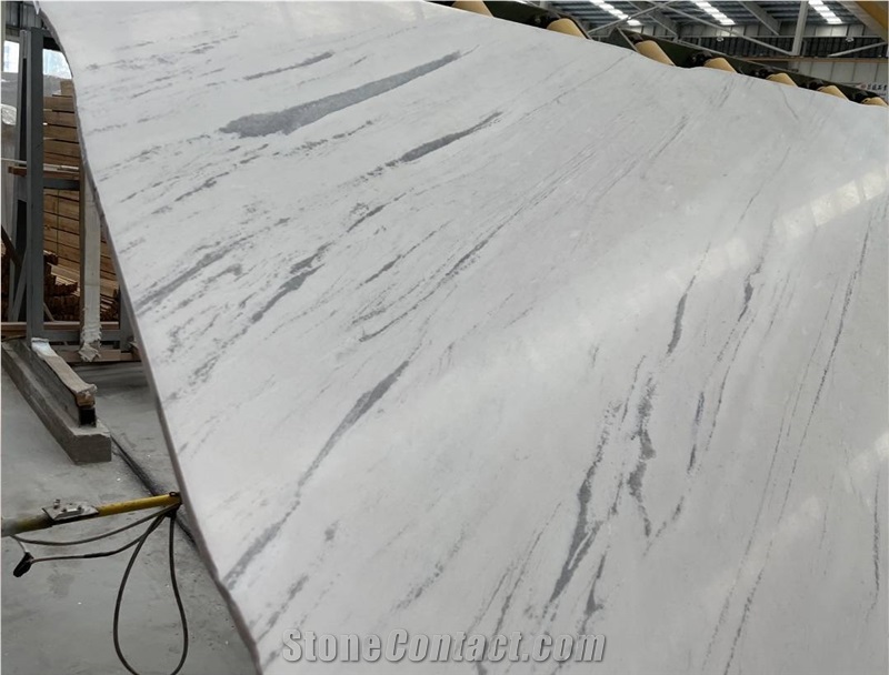 New Sivec White Slabs Wall Kitchen Tiles From Macedonia