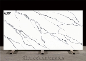 Optimustone Zero Silica Quartz, Ultra Artificial  Artificial Carrara