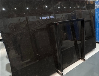 Brazil Black Via Lactea Granite Slabs