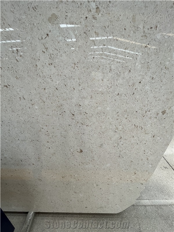 Crema Pearl Limestone Slabs