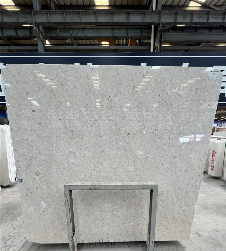 Crema Pearl Limestone Slabs