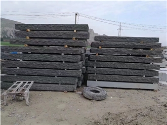 Skidproof Natural China Blue Stone Block Steps