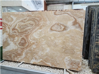 Brown Onyx Slabs