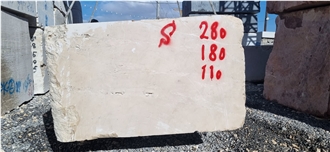 Cream Neyriz Marble Blocks