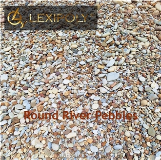 Mixed River Washed Pebbles (CONCRETE & CEMENT Production)
