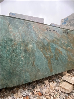 Olas Mar Turquesa Granite Raw Granite Block