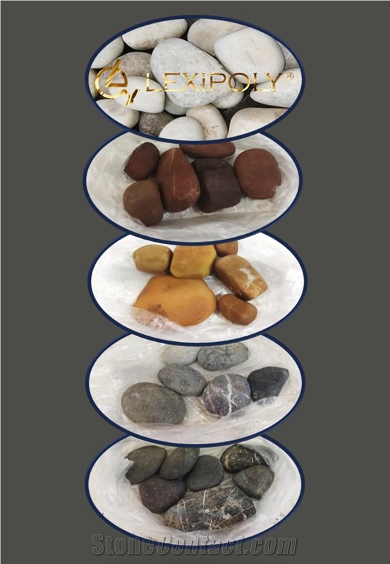 Washed River Pebble Stone (Natural Color)