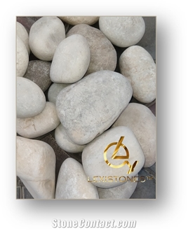 Washed River Pebble Stone (Natural Color)