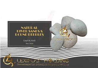 Washed River Pebble Stone (Natural Color)