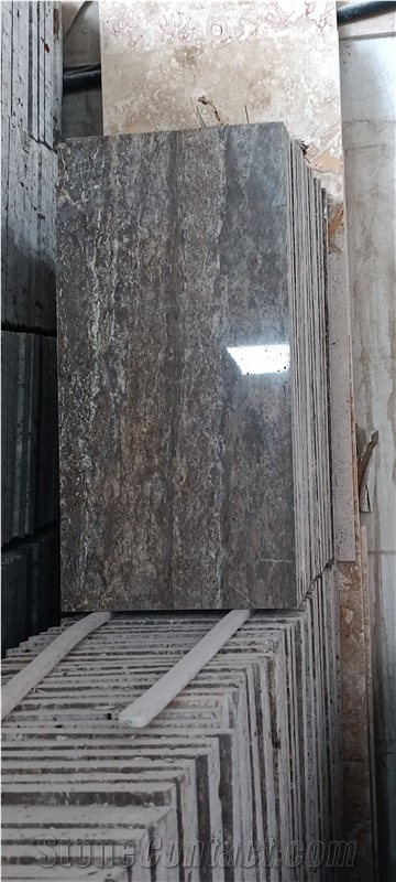 Silver Travertine  Tiles