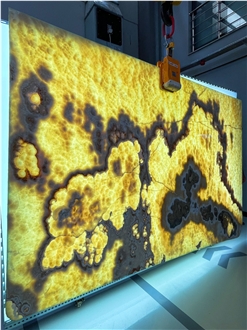 Honey Onyx Cross Cut Slabs