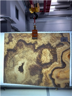 Polished Honey Yellow Onyx Slabs, Tiles