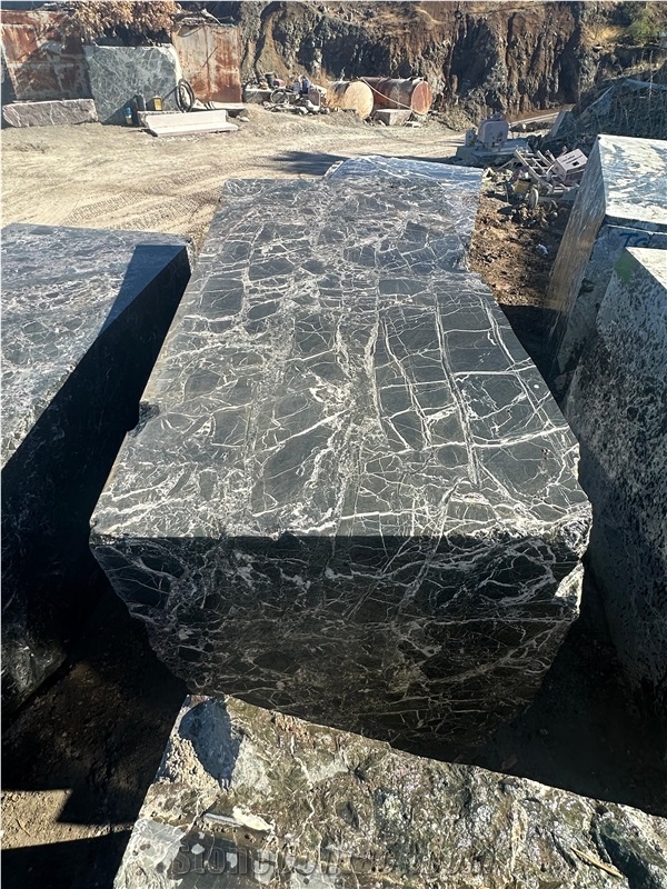 Verde Levanto Marble Blocks
