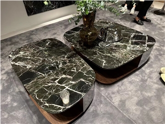 VERDE LEVANTO MARBLE POLISHED 2 CM SLABS