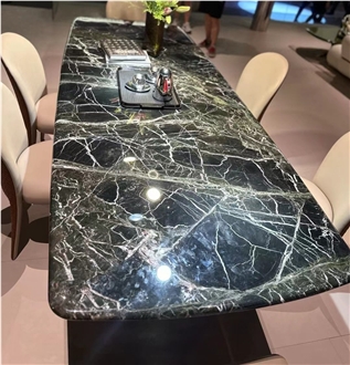 VERDE LEVANTO MARBLE POLISHED 2 CM SLABS